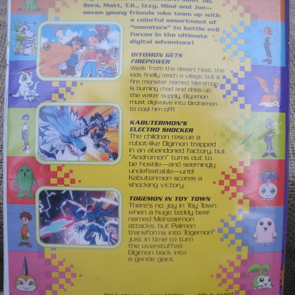 Digimon Vol 1 VHS anime tape - Picture 6 of 16